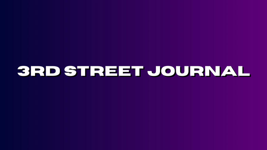 3rd Street Journal